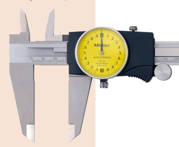 日本三豐Mitutoyo 505系列帶表卡尺