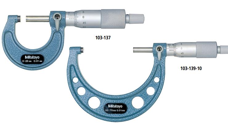 日本三豐Mitutoyo 103系列機械外徑千分尺