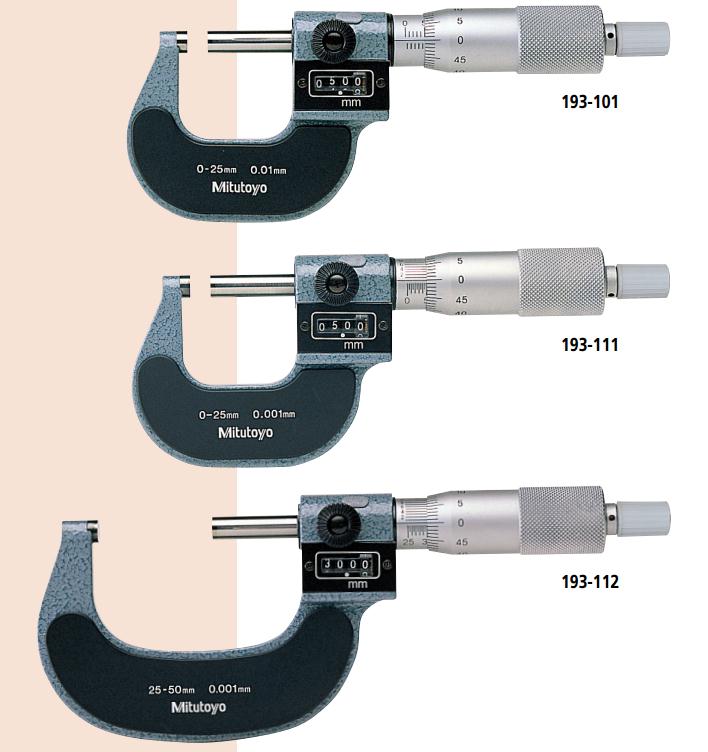 日本三豐Mitutoyo? 193系列數(shù)顯外徑千分尺
